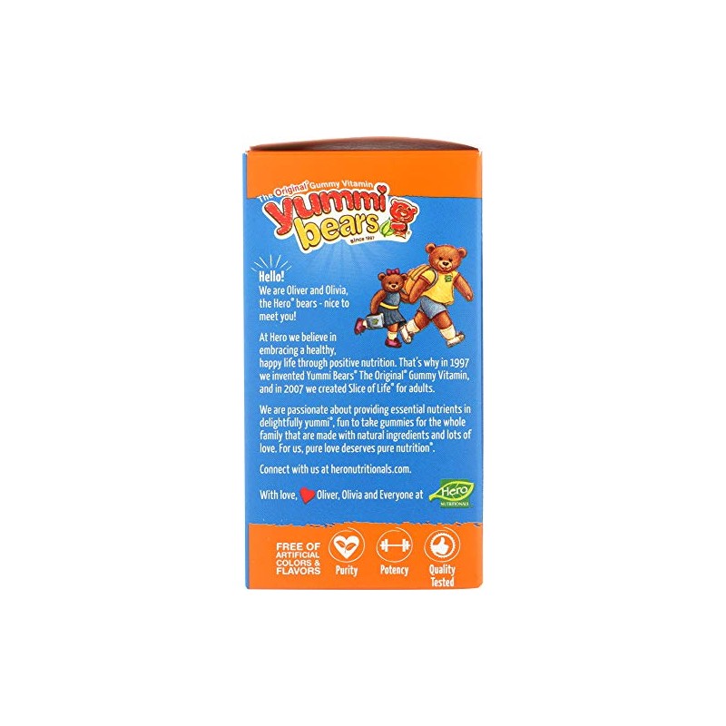HERO NUTRITIONALS Yummi Bears Vitamin C