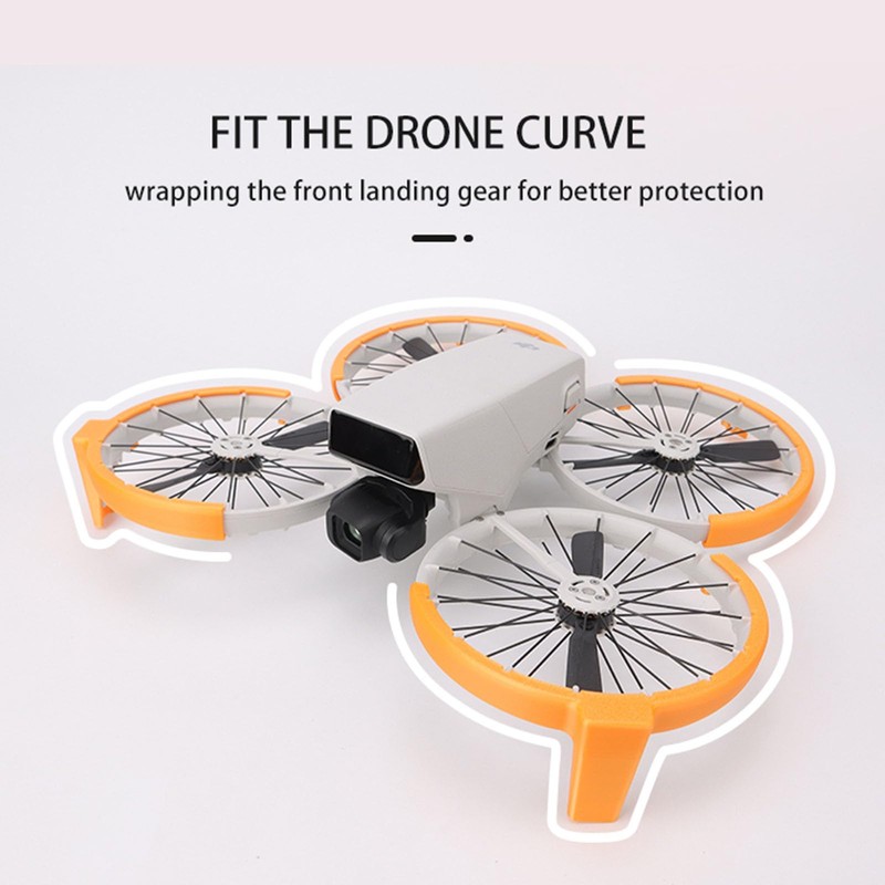Flip Bumper Ring Propeller Guard Protector, One-Piece Anti-Drop Anti-Scratch Paddle
