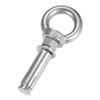 sourcing map M12 x 80 Expansion Eyebolt Eye Nut Screw