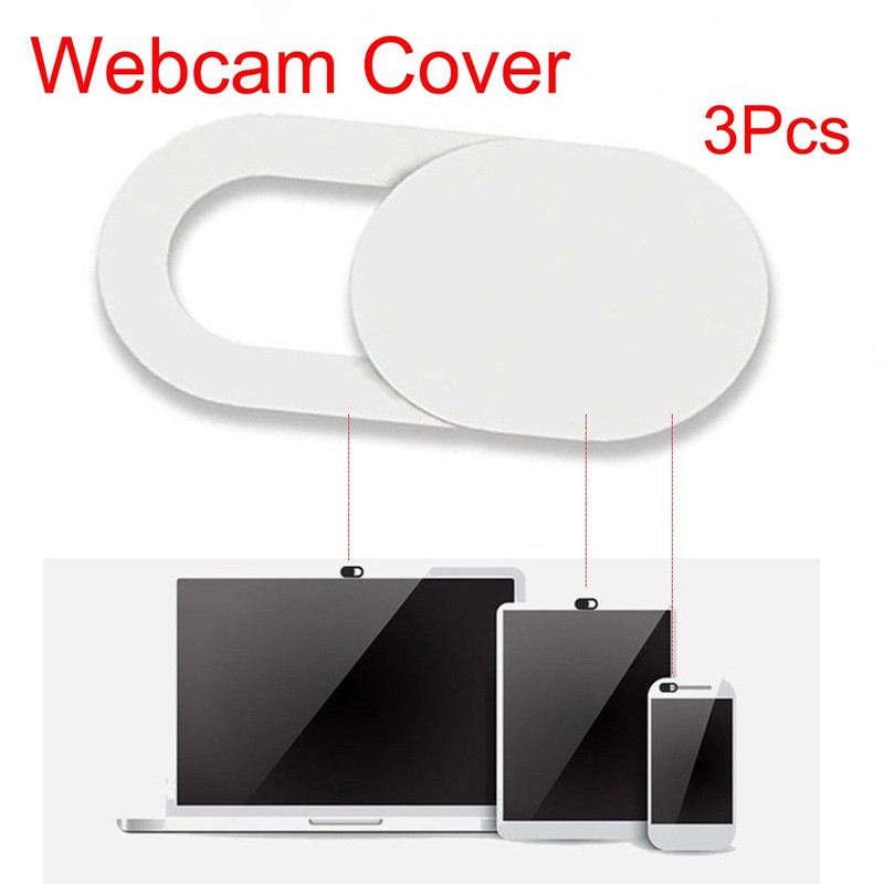 Cikuso 3pcs Plastic Camera Shield Stickers Notebook PC Tablet PC