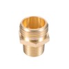 Brass Pipe to Hose Fitting,1/2 NPT male X 3/4 Hose