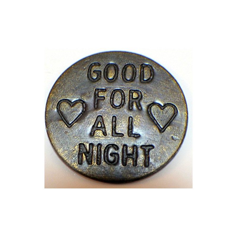 Stellas Saloon Solid Brass Brothel Token Brass Check