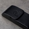 Time Resistance Leather Glasses Case - Hard Shell Leather Glasses