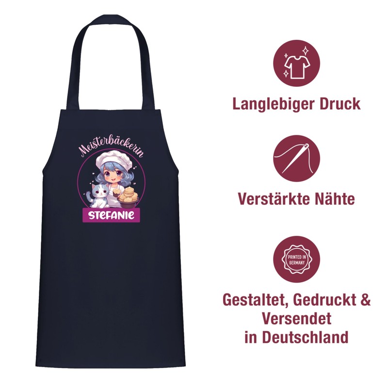 Geschenk mit Namen personalisiert by Shirtracer - Children's Apron Children