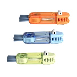 YTOOK 3-in-1 Cup Lid Crevice Cleaning Brush, New Multifunctional Crevice Cleaning Brush for Water Bottle Cover, Portable Bottle Cleaning Brush Tools for Home Kitchen