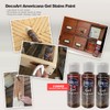 Americana Gel Stain Wood Stain Paint 3-Pack, Wood Tint Colors
