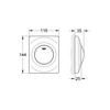 GROHE 38808000 | Surf Actuation Plate