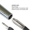 Goshyda Wired Dynamic Microphone, Professional Karaoke Handheld Microphone with Detachable