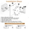 CAISYE Silent Clock Movement Set, Clock Movement for Wall Clock