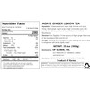 Damtuh Agave Ginger Lemon Tea – Natural Flavor, No Artificial