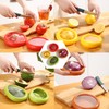 ICHOWHO 4 Pcs Fruit And Vegetable Storage Containers, Onion Storage