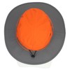 UPF50+ Fishing Hat with Reflective Strip Mesh Vents Adjustable Wide