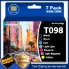 MOLIMER 7PK 98 T098 Ink for Epson Artisan 710 730