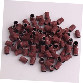 Minkissy 200pcs Sanding Bands for Nail Drill Grit Grinding Polisher for Manicure Pedicure Compatible Electric Nail Drill Material