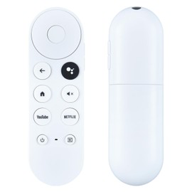 PZL G9N9N Voice Universal Replacement Remote Control fit for Google Chromecast 4k Snow(Remote Control ONLY) GA01923-US/GA01919-US/GA02463-US/GA01409-US/GA02464-US/G9N9N/GA01920-US