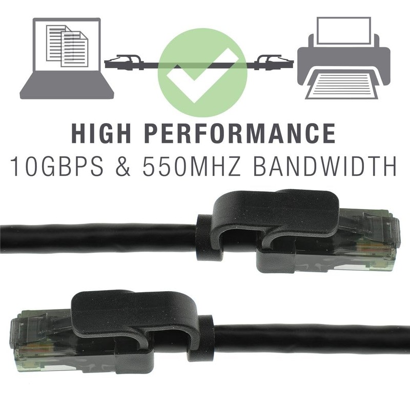 Mediabridge CAT6 Ethernet Patch Cable (50 ft) RJ45 Connectors with