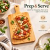 Bamboo Cutting Board for Kitchen Prep – Built-In Handle with