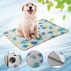 RANJIMA Cooling Mat for Dogs, Large, 100 x 70 cm,