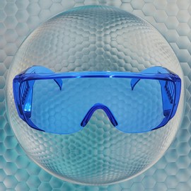 Mad Monkey Unisex - Adult Golf Ball Finder Goggles, Blue, One Size