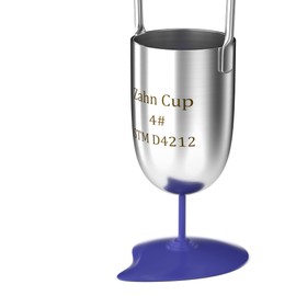 Viscosity Cup No. 4 Zahn Cup, 4 Viscometer Dip Type 44ml Viscosity Cup for Paint Sprayer, Stainless Steel Flow Cup for Oil Paint Finishes Honey Sauce