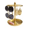 Sunglasses Organizer, Glasses Display Stand for 12 Pairs, Base Storage