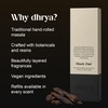 Dhrya Black Oud Incense Sticks with Rosewood Incense Holder, 33