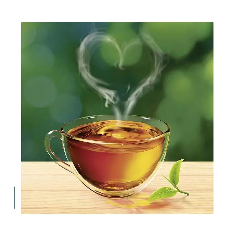 Black Tea Bags, Individually Wrapped, Perfect for Hot or Iced