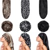 Sleep Cap Satin Silk Bonnet Wrap Hat for Long Hair,