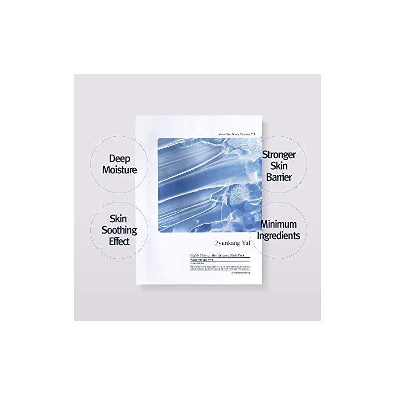 Pyunkang Yul Máscara Altamente Hidratante Pack 25 ml X 10EA
