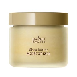 BAMBU EARTH Shea Butter Face Moisturizer - Deeply Nourishes and Hydrates Skin for a Smooth Texture and Balanced Complexion - Skincare with Natural Barrier Support for Healthy Skin - 1.5 oz net wt