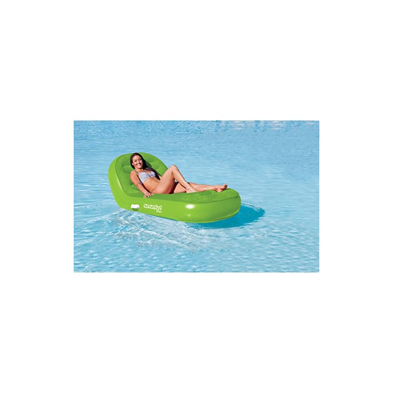 Airhead Sun Comfort Cool Suede Chaise Lounge, Pool Float