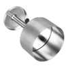 Stainless Steel Burger Press Professional Efficient Manual Prevents Stick Grill