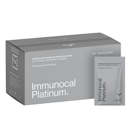 Immunocal Platinum Precursor Glutatión Aislado Proteína Suero Leche Renovación Cutánea Celular Promueve Huesos Fuertes Porciones