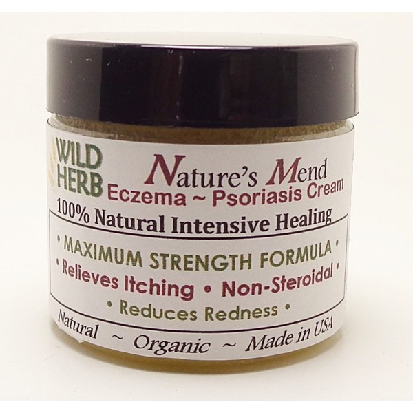 Natures Mend Psoriasis and Eczema Cream Organic (8 oz)