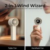 Portable Handheld Fan, 100 Speeds Adjustable Mini Personal fan, 3000mAh