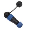2Pcs SD16 IP68 Waterproof Aviation Connector SD16 Female Plug Male