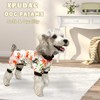 XPUDAC 4 Pack Dog Pajamas Soft Strechy Summer Dog Clothes