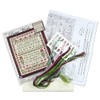 Design Works Crafts Stitcher's Sampler Counted Cross Stitch Kit, Ivory,