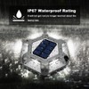 VOLISUN Solar Deck Lights Driveway Dock Lights, 12-Pack Waterproof Outdoor