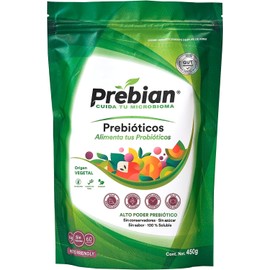 Prebian, Prebióticos, Alimenta tus Probióticos, Fortalece la Microbiota intestinal, Favorece la Salud Digestiva. Sin Sabor, Keto Friendly.