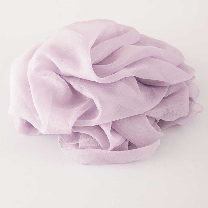 Chuqing Chiffon Table Runner, Purple, 70 cm x 3 m,