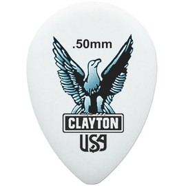 Clayton Picks ST50/12 .50 mm Guitar Picks, 12 Pieces