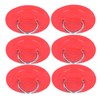 6pcs Inflatable Boat Kayak DRing Pad Patch Marine Fixed Buckle