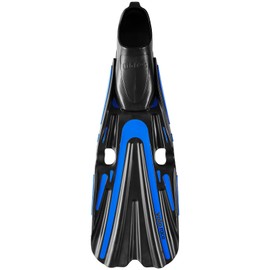 Mares Unisex Adults Volo Race Fins - Durable Versatile Swimming Flippers with Closed Anatomical Foot Pocket for Scuba Diving, Blue, 38