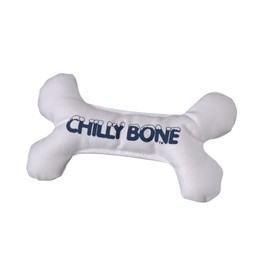 Multipet Chilly Bone Dog Toy - Vanilla-Scented Canvas Freezable Teething Toys - Frozen Toy for Chewing & Playing - Freezable Dog Toys (1 Count, 5.5”, Random Color Surprise)