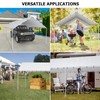 10 x 20 Ft Carport Replacement Canopy Cover Garage Top