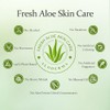 Aloderma- Hidratante facial iluminador con 75% de aloe vera orgánico: