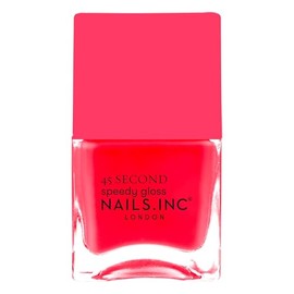 Nails.INC Esmalte de uñas de secado rápido, Charlie, rosa coral