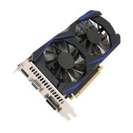 GTX 550 Ti Gaming Graphics Card, 6GB GDDR5 192 Bit, PCI Express 2.0, Computer GPU PC Video Cards with Dual Fan Cooling Fan, HDMI, VGA, DVI, For DirectX11