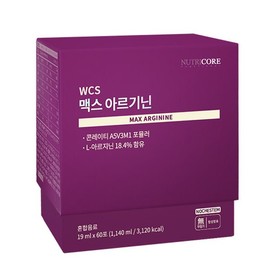 NutriCore [뉴트리코어] 맥스 콘레이티 아르기닌 1박스 (3+1개입/총 60포) [Nutricore] Max Conrayti Arginine 1 Box (3+1 Pack/Total 60 Sachets)